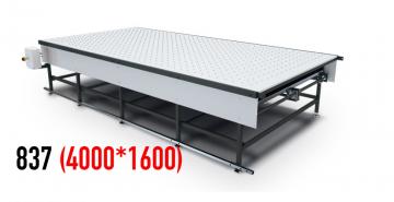 Настилочный стол для тканей в клетку и в полоску IMA 837 (4000*1600)