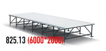 Настилочный стол с вентиляцией IMA 825.13 (6000*2000)